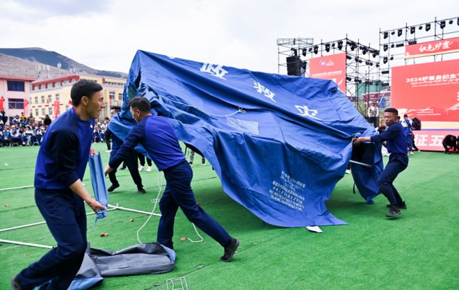 6大活动亮点纷呈！2024炉霍县纪念“长征五一运动会”全民健身活动开幕(图5)